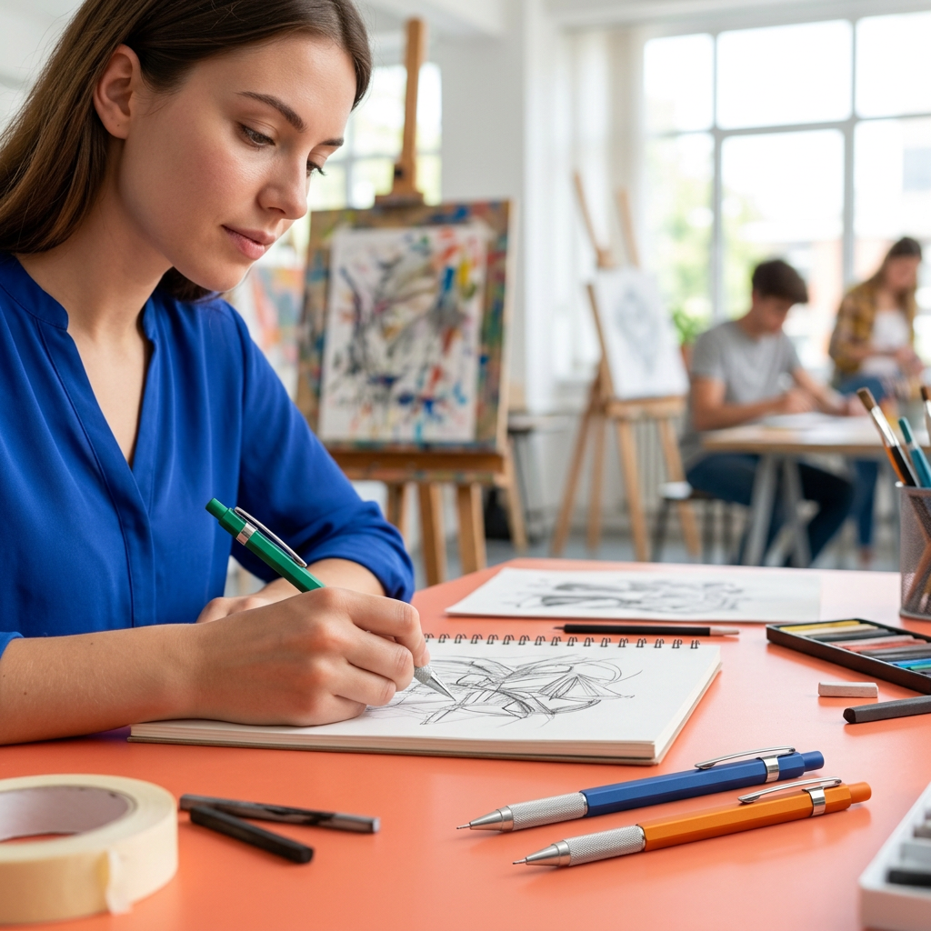 Studio Lines Mechanical Pencil Set for Study, Sketching & Everyday Ideas