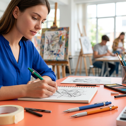 Studio Lines Mechanical Pencil Set for Study, Sketching & Everyday Ideas