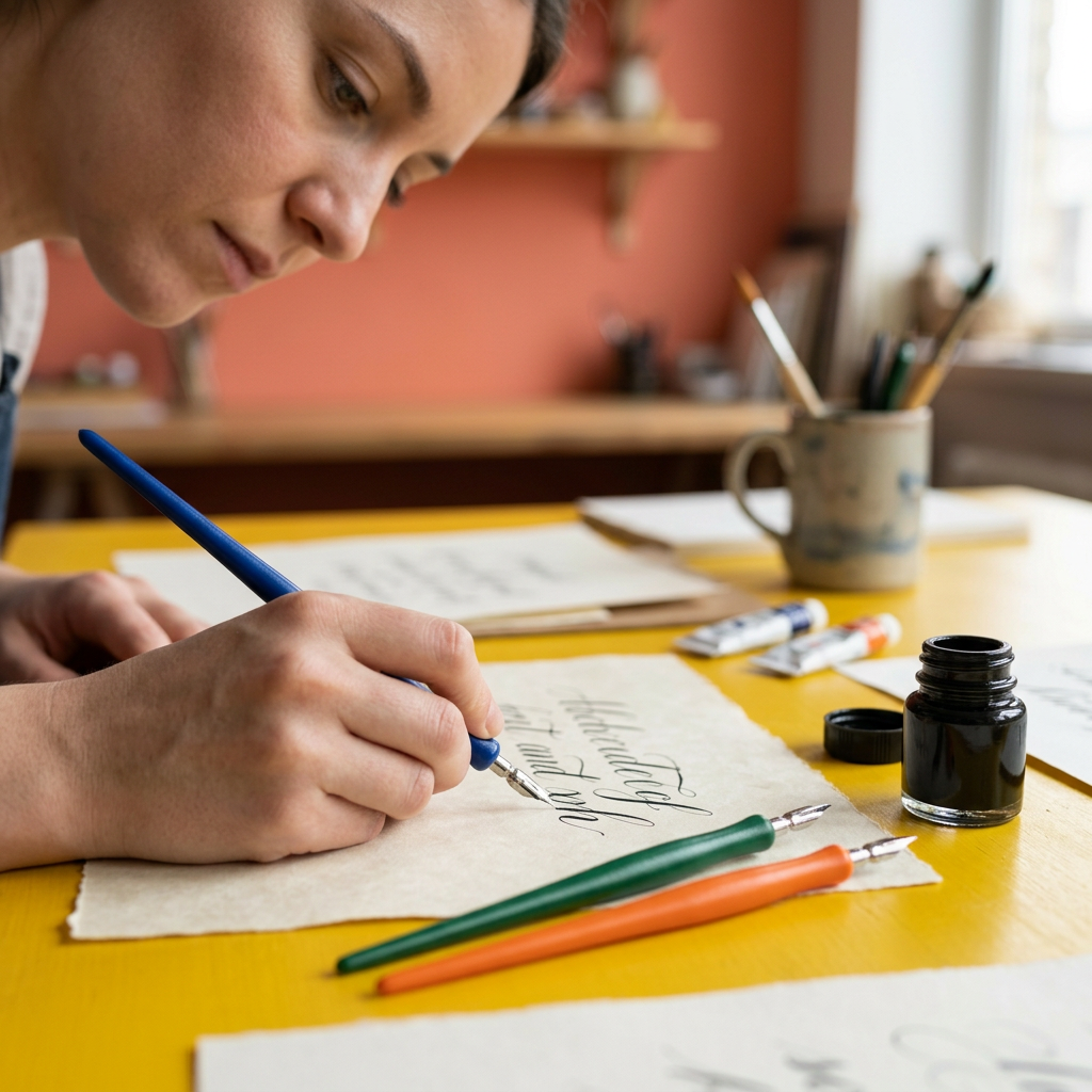 Lettercraft Calligraphy Set for Lettering Practice & Handwritten Cards
