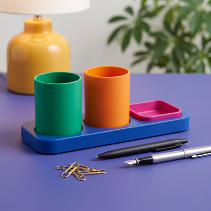 Desk Palette Organizer Set for Study Spaces & Everyday Stationery