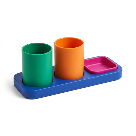 Desk Palette Organizer Set for Study Spaces & Everyday Stationery