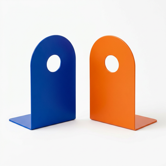 Shelf Rhythm Bookend Set for Study Desks & Colorful Reading Corners