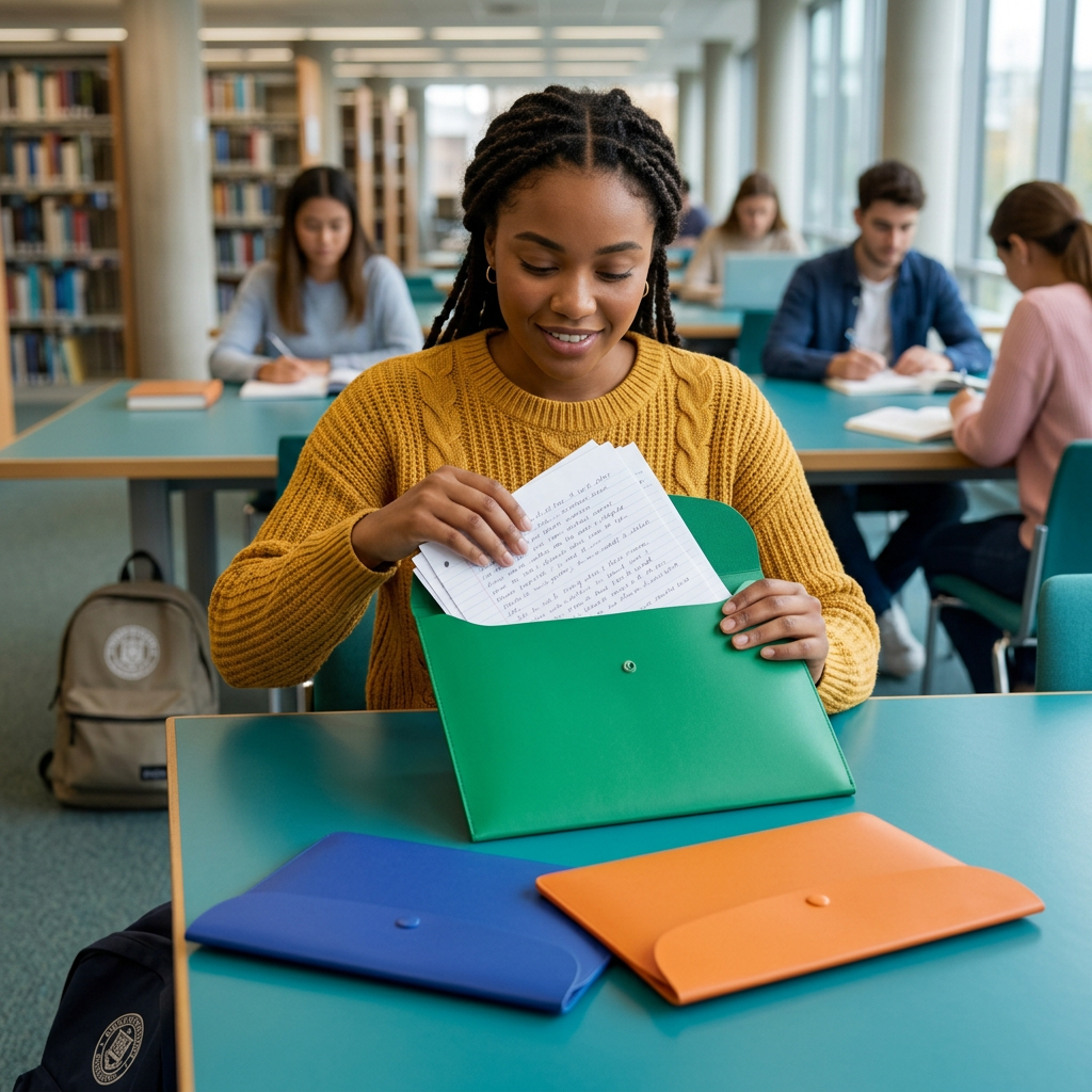 Paper Path Document Folder Set for Classes, Projects & Everyday Papers