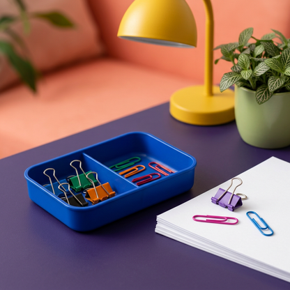 Clip & Gather Stationery Set for Study Papers & Desk Organization