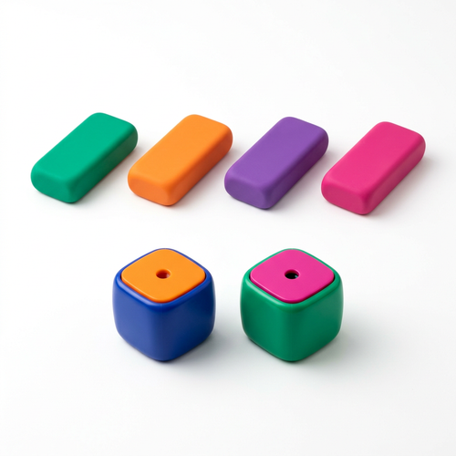 Fresh Start Eraser & Sharpener Set for Study Notes & Creative Sketches