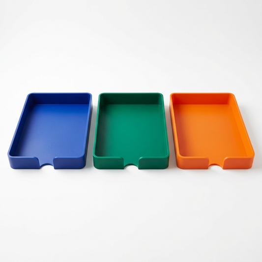 Desk Current Letter Tray Set for Study Papers & Everyday Organization